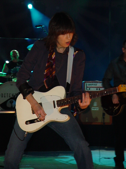 Endorsement by Chrissie Hynde.